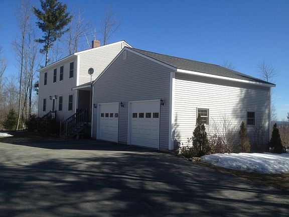 winter view from driveway