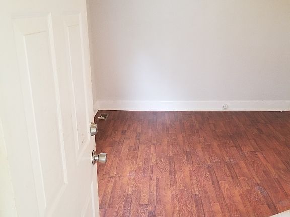 Walking into the front door