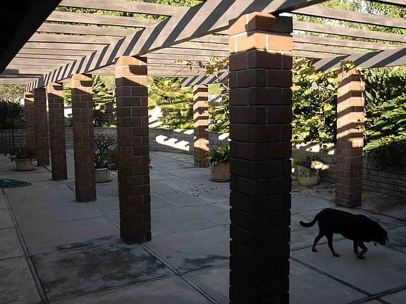 Another view, back side patio