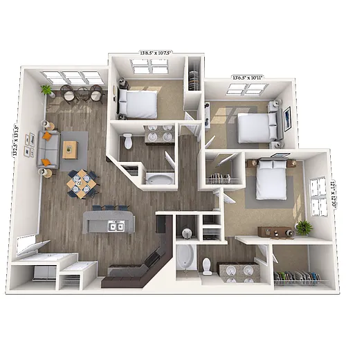 Floor plan The Maxwell