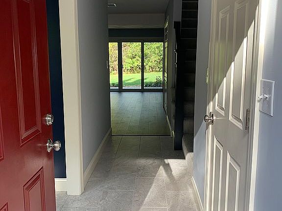 on first entry into the unit