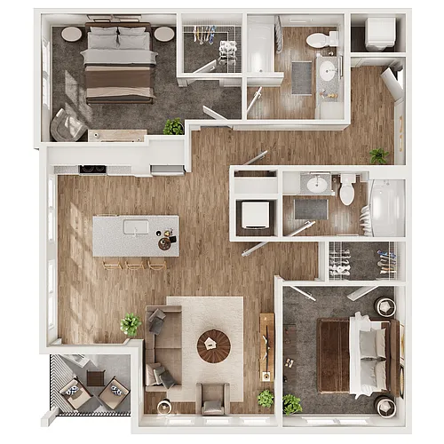 Floor plan Stetson