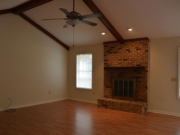 Great room with fireplace