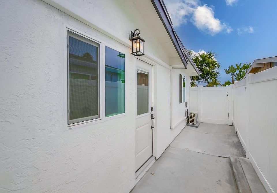 Private outdoor patio space