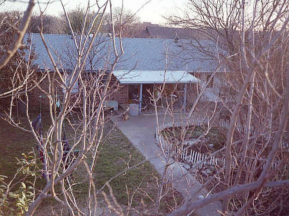 Back yard from the shed