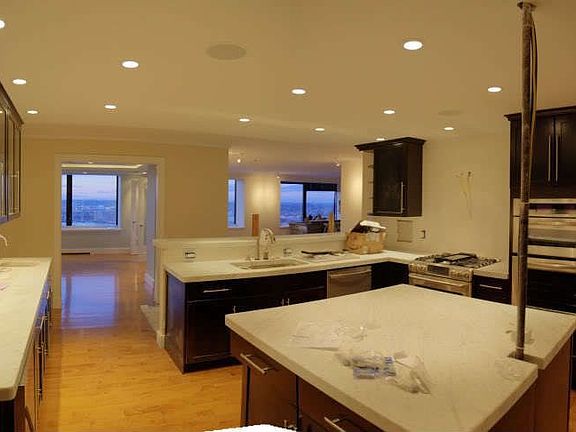 Kitchen just prior to completion