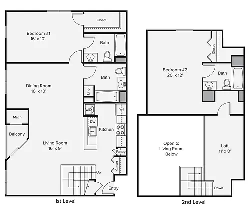 Floor plan B5LP