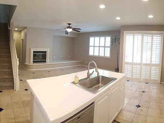 Spacious kitchen open to family room. Lots of natural light