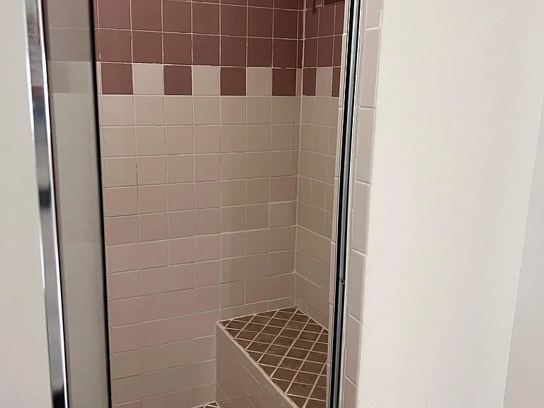 Master shower