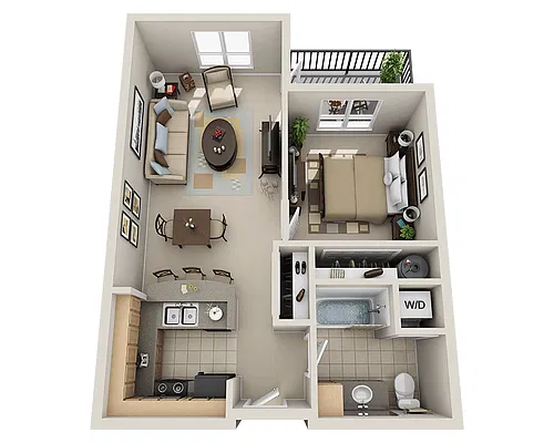 Floor plan Plan A1B