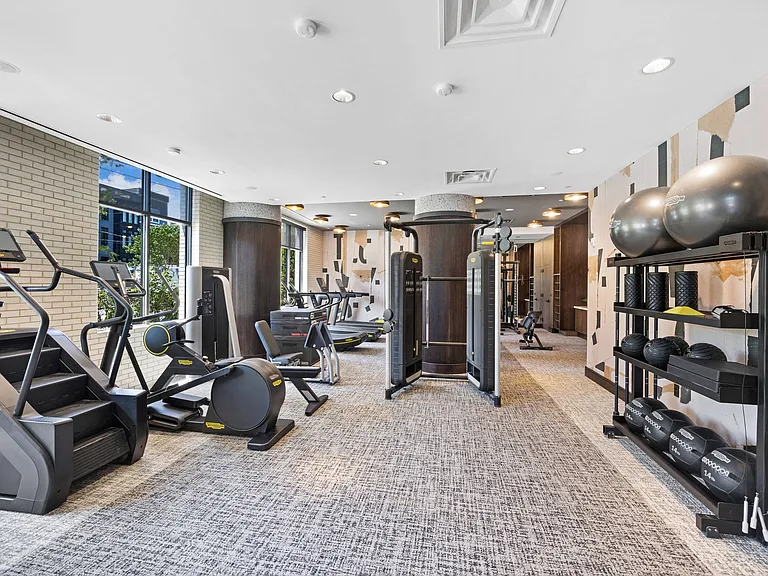 State-of-the-art fitness center