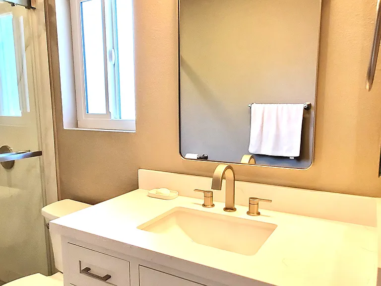 Brand new bathroom cabinets and vanity