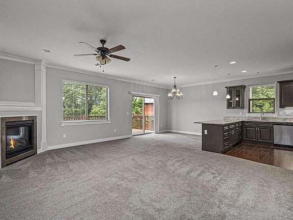 Living Area and Kitchen