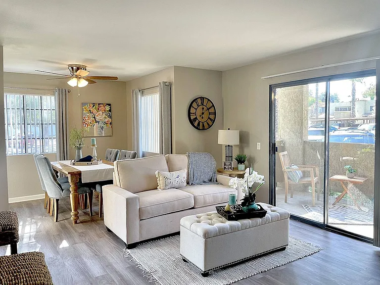 Living + Dining Area