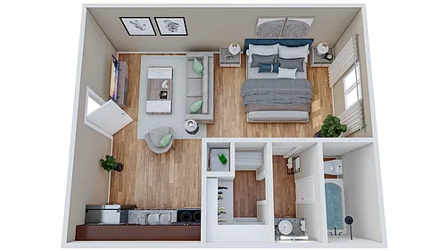 Floor plan E1