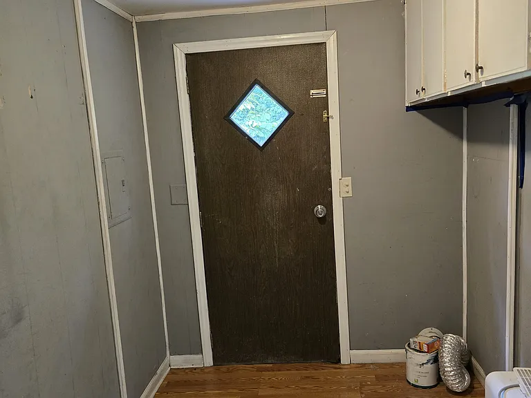 side door/laundry area