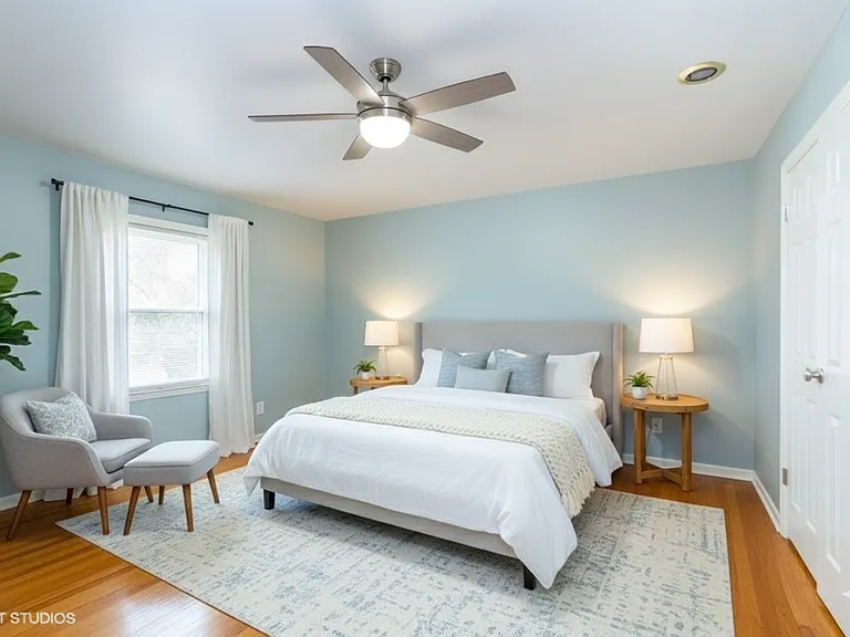 Third bedroom has been virtually staged