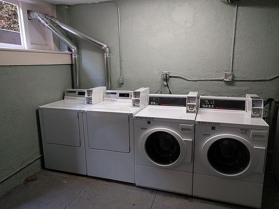 Coin operated laundry
