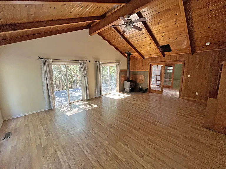 Living room from corner