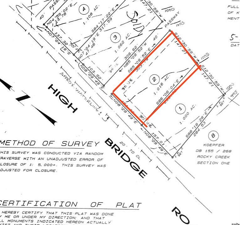 2nd image of 0 High Bridge Rd Lot 2