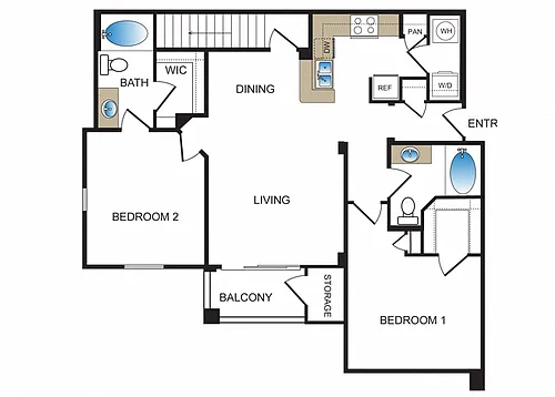 Floor plan B2