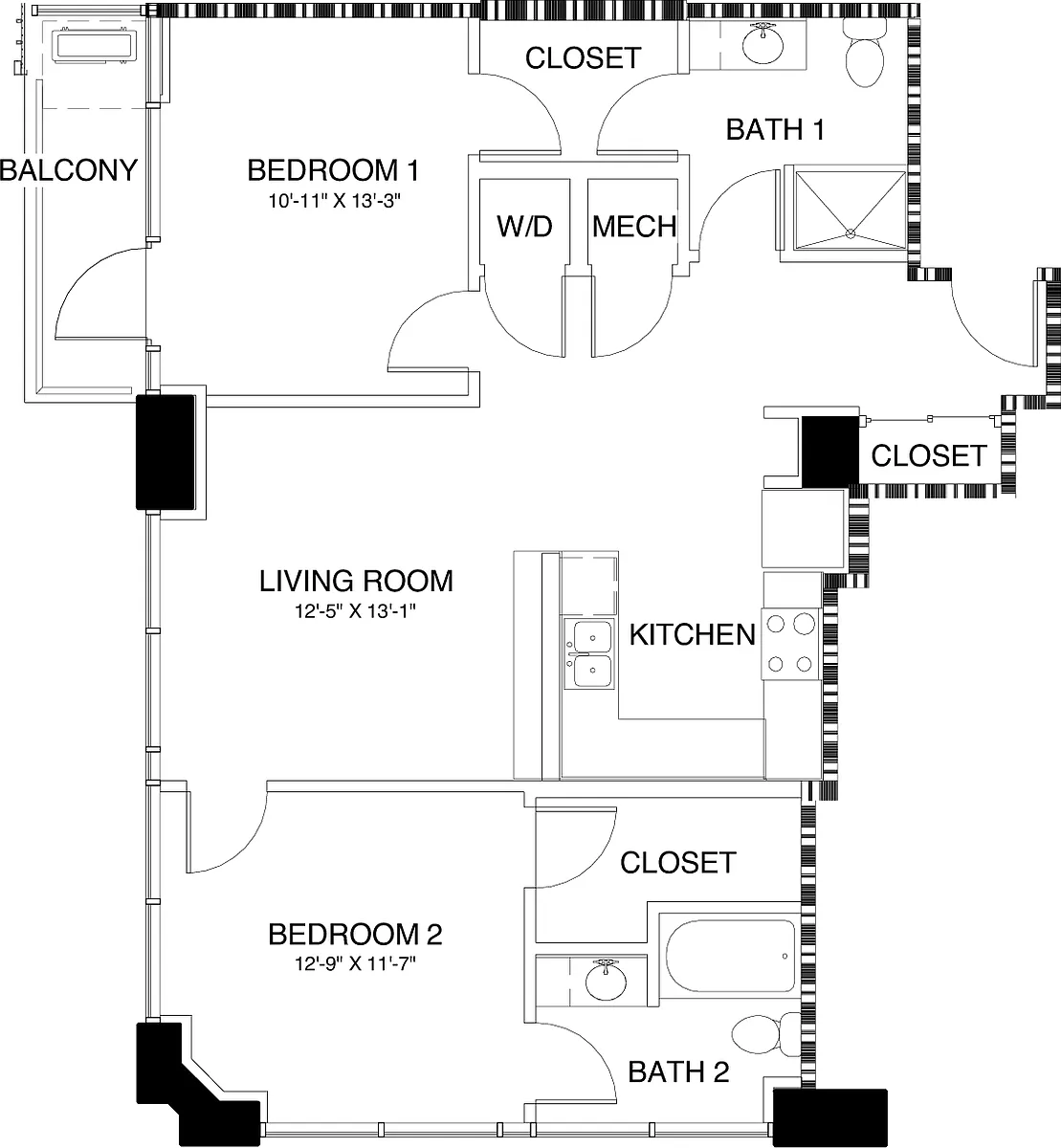 Floor plan A