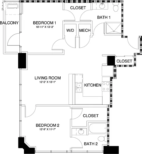 Floor plan A