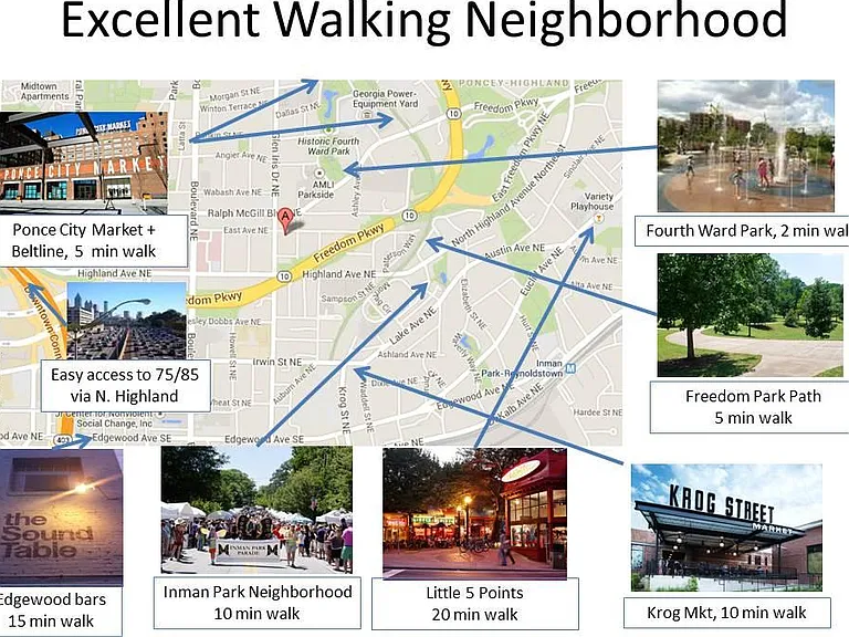 Very walkable neighborhood!