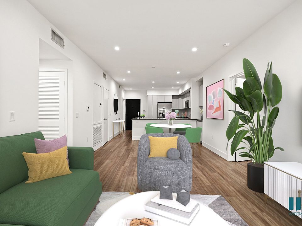 Open-Concept Living, Dining Room, and Kitchen