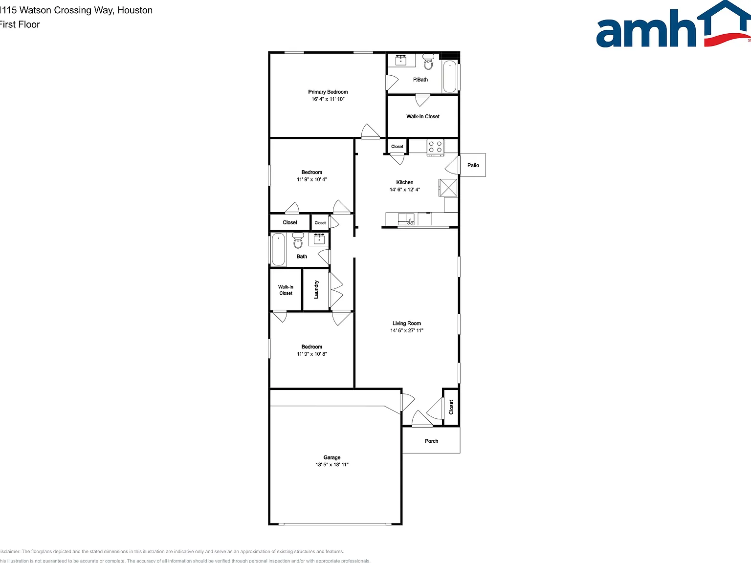 3 bed, 2.0 bath, 1407 sqft, $1,745 — Photo 2