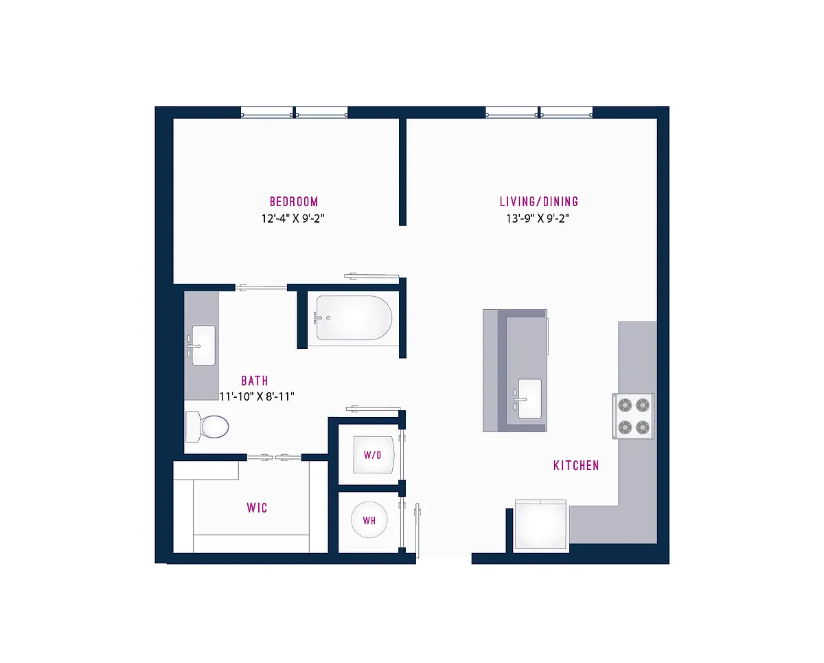 Floor plan A3B