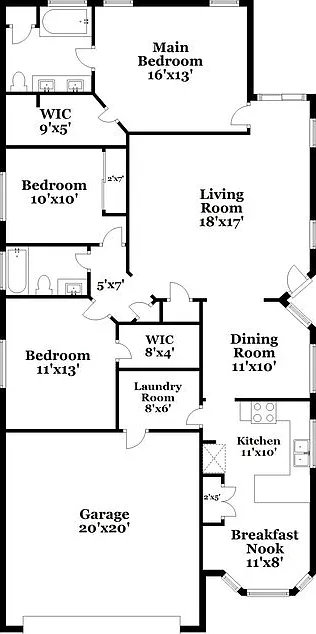 3 bed, 2.0 bath, 1532 sqft, $1,935 — Photo 2