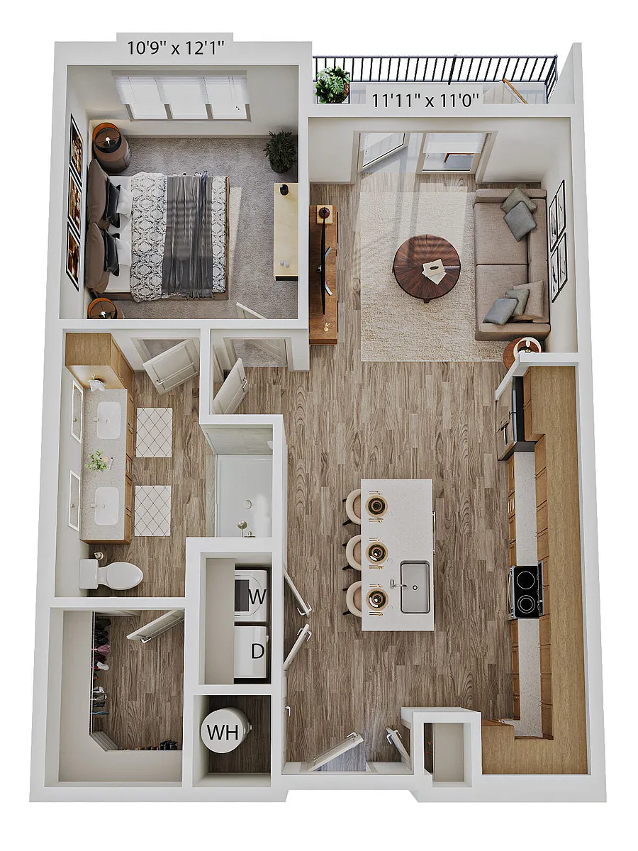 Floor plan A6