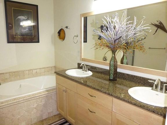 Master bath with soaker tub