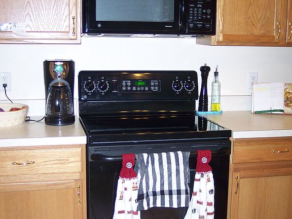 New ceramic flat top and microwave