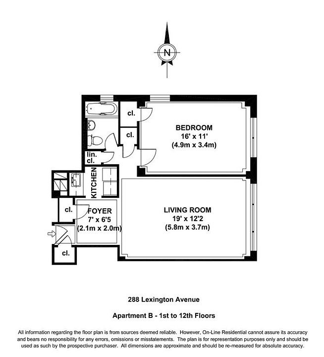 1st image of 288 Lexington Ave APT 10B