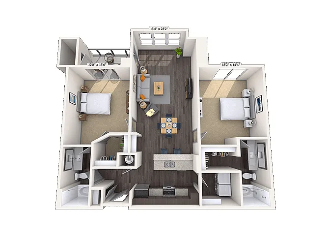 Floor plan Wellington