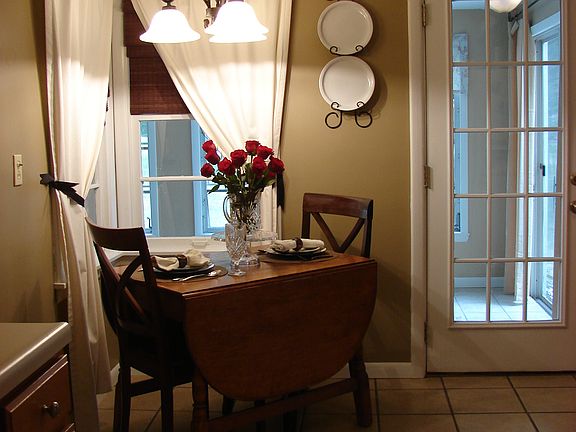 space for a table