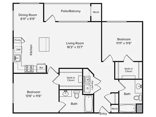 Floor plan BF4