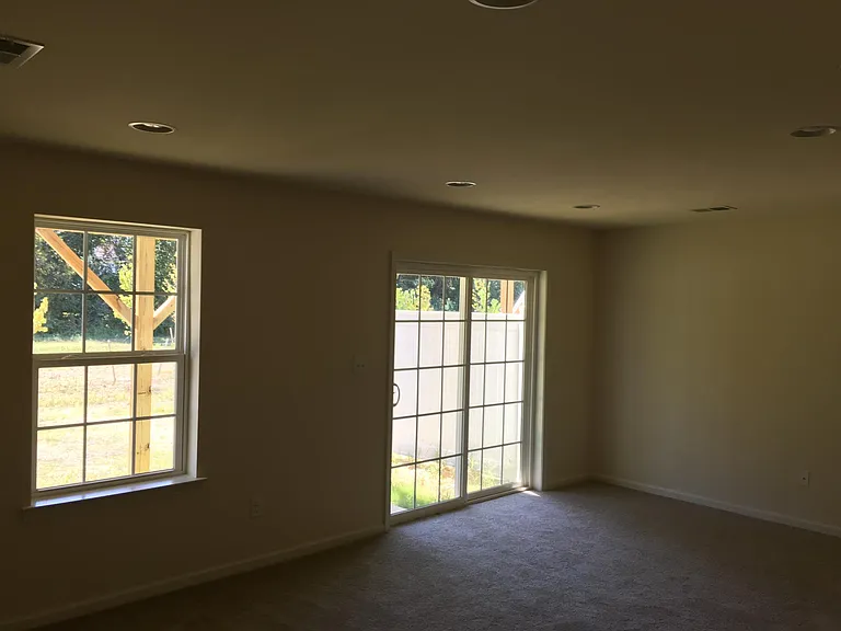 Walkout basement with windows