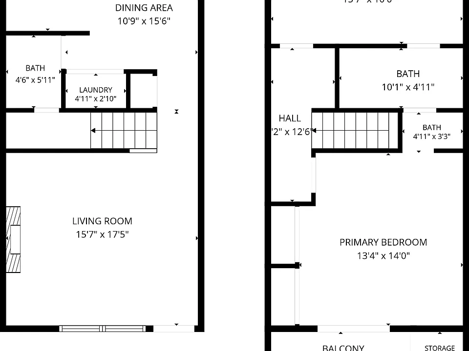 both floors