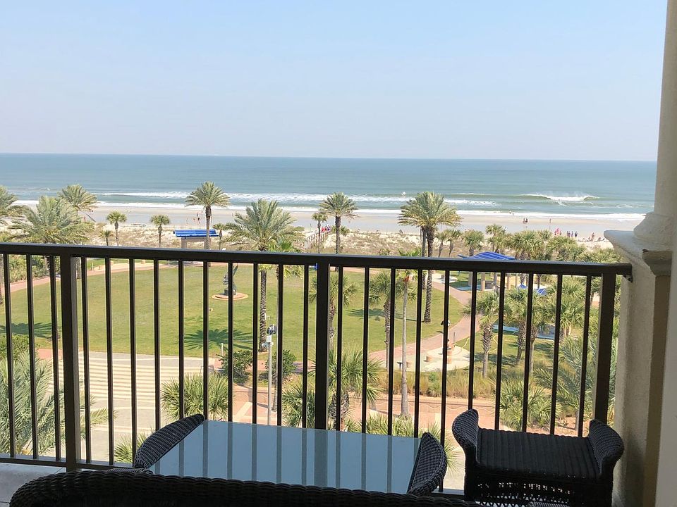 View from balcony door.