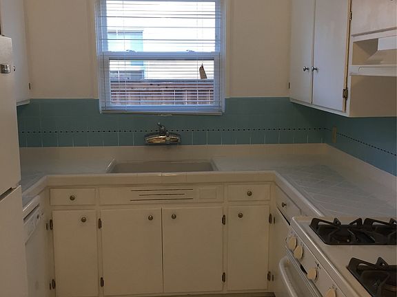 Brand new tile in kitchen