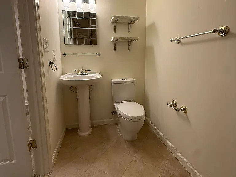 Bathroom from shower