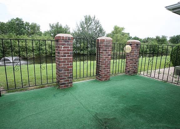 Private Patio...