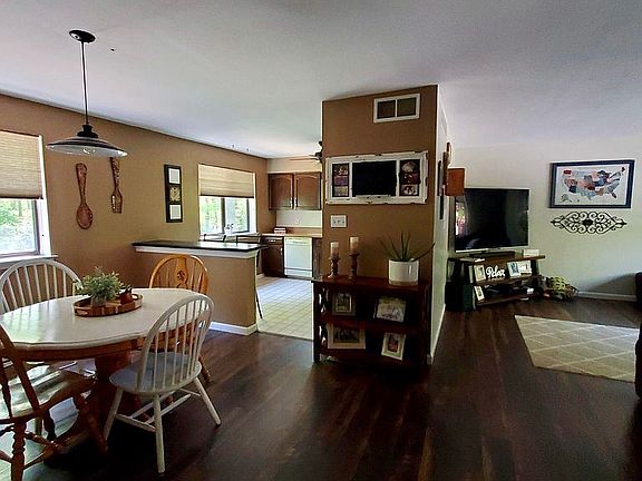 Living room, dining room