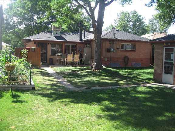 Back Yard with Garden