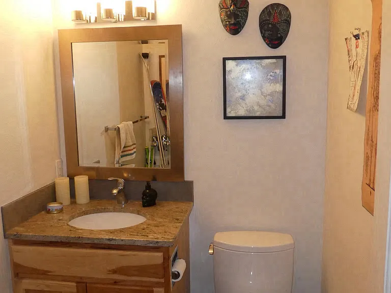 Remodeled main floor 1/2 bath