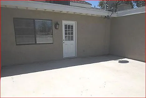 Large balcony