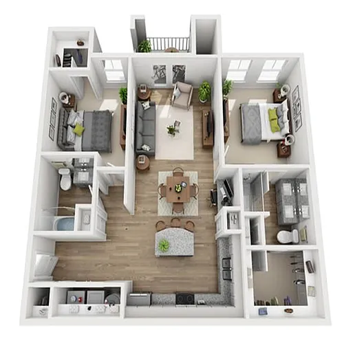 Floor plan B1
